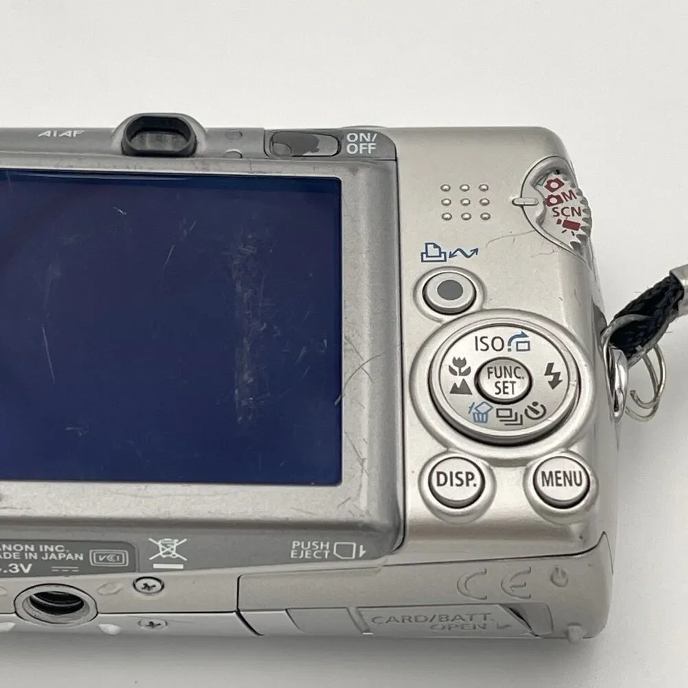 Canon Ixy 810IS Silver Compact Digital Camera - FOR PARTS/REPAIR ONLY